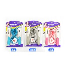 일상공감[CL]런웨이브 LW-1781 슬림버튼 카운터 줄넘기, 색상랜덤