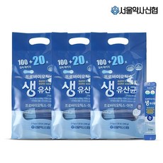 락토온 프로바이오틱스 생유산균 120포 3세트, 300g, 3개