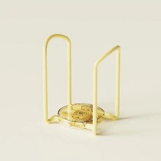 주방 그릇 플레이트 보관 랙 접시 건조 선반 개폐식 거치대 데스, 1.Yellow, 1개