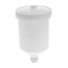 600ml 그래비티 피드 패스트 무버 스프레이 페인트 컵 냄비 플라스틱 그래비티 피드 컵, 1개
