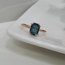 스위블루토파즈반지