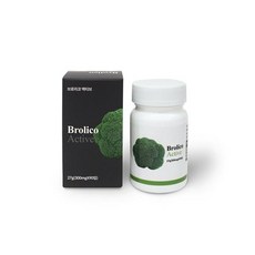 브로리코 액티브 31개국 특허 면역력 브로콜리 영양제 추출물 건강식품 90정 1병 1개월, 1개