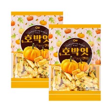 청우식품 호박엿 캔디, 350g, 2개