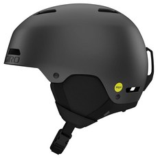 Giro Ledge MIPS 아시안 핏 스키 헬멧 - 남성 여성 및 청소년용 스노보드 매트 화이트 사이즈 S 52-55.5cm 지로, 무광 흑연