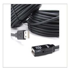 지니상회2 (K) USB2.0 리피터 60M (전원 아답터 포함). USB2.0 신호 증폭 과전압-전류 감지 및 보호 전원 아답터 포함 usb선, 단일 수량