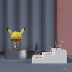 물림 주머니 과일 보조식 젖꼭지 추진 물림 아기 과일과 채소 이를 갈다 방망이 어루만지다 접착제, 피카츄[SML실리콘팩] 선물세트, 1개