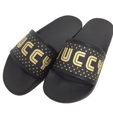 [Gucci]구찌 GUCCY 프린트 슬라이드 슈즈 519996 9QR10 1085