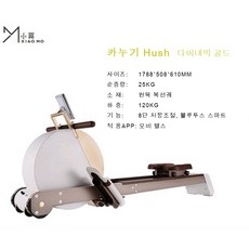 디와이DY 샤오모 스마트 자기저항 카누 노젓기 가정용 소형 무음 자기 제어 로잉머신 접이식 실내 유산소 투트랙 카누기