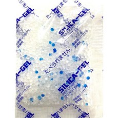 3152292 방습제 제습제 흡습제 습기제거제 10g 100개입 일본제조 일제품 실리카겔 식품용 건조제 드라이 플라워용 업무용 58mmx75mm 동해 화학공업소, 1개