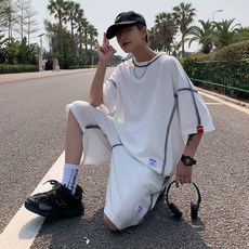 펠리즈샵 반팔티셔츠남 여름 트렌드 마른남자옷 원 코디 멋진 드랜드