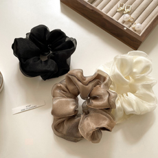 쉬폰곱창머리끈