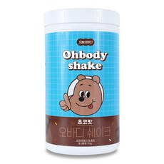 오늘의바디 식사대용 단백질 오바디쉐이크 700g 초코맛 1개