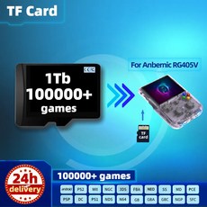 RG505 Anbernic 메모리용 TF 카드 모든 에뮬레이터 사전 설치 레트로 게임 PS2 PSP 휴대용 콘솔 핸드헬드 512G 1T Rp3 플러스, 6.1T 700 PS2 GAMES