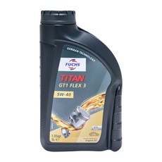 훅스 TITAN GT1 FLEX 3 SAE 5W-40 엔진 오일 1L, 1개 - 혼덱스ps-7