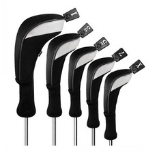 Andux Golf 460cc 드라이버 우드 롱넥 골프헤드커버, 상세참조