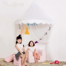 아이방캐노피 캐노피 애승 어린이 벽 모기 텐트 아기방 장식 반달침대 휘장 남자 여자애 독, 01 레인보우 반달 벽 텐트