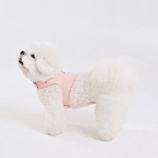 코지코너 린넨 에어메쉬 소프트 하네스 국산, 코랄핑크, 1개