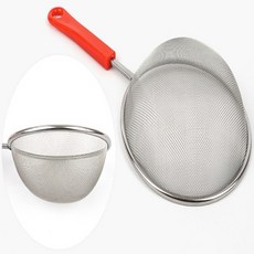 손잡이 스텐 채망 국수망, 소, 1개