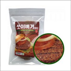 CJ+(냉동)쏘이버거 (패티) 240g_S/N:F9+490F0A ; 삼육식품 고구마까스 콩까스 콩고기 콩고기햄 채식햄 채식까스 콩불고기 베지 비건 비건오뎅 비건핫, cj 1