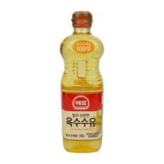 사조 해표 옥수수유 900ml, 본상품, 1개