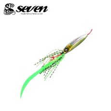 세븐슬라이드 해사 80g~120g 참돔 타이라바 인치쿠, 80g-01.야광스트라이프