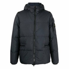 스톤 아일랜드 [명품]스톤 22FW 크링클랩스 후드 패딩자켓 네이비 771540223 V0020