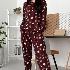 커플잠옷긴팔디즈니