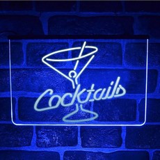 네온사인메뉴판