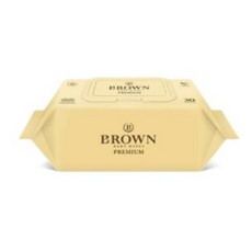 브라운프리미엄아기물티슈72매캡형
