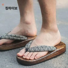 슬리퍼 클래식 쪼리 일본 재패니즈 나막신 일본풍 남자 여름
