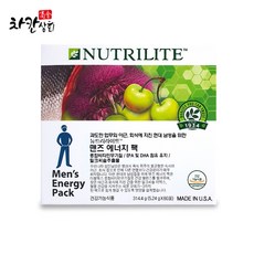 암웨이 뉴트리라이트 맨즈 에너지 팩 5.24g x 60포