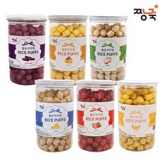 짱죽 헬로 까까짱 라이스퍼프 6가지맛, 자색고구마맛, 1개, 50g