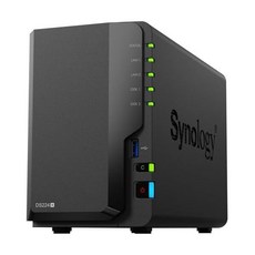 NAS서버 서버구축 Synology DiskStation 4-Bay NAS 인클로저 DS923+ Ryzen R1600 듀얼 코어 최대 3.1GHz 4GB DDR4 RAM, 2 Bay_2GB Ram | 4TB HDD