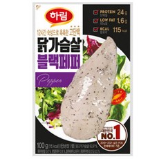 하림 닭가슴살블랙페퍼 100g 10봉