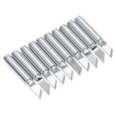 KKmoon 10PCS 납땜 인두 팁 교체 납땜 팁 무연 스크루 드라이버 철 팁 900M-TK for Hakko 936 납땜 재 작, One Color_One Size, One Color_One Size, 상세 설명 참조0