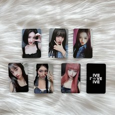 아이브 IVE 정규 1집 파자마 포카 ALBUM k4 ms sr 굿즈 스페셜 카드 장원영 안유진 LIZ REI LEESEO 1ST 포토카드 6장, 6장-1