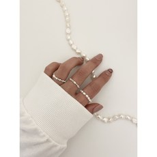 고무줄진주반지