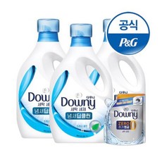 다우니 세탁세제 액체형 냄새딥클린 프레시클린 1.9L 3개
