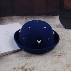 (관부가세포함) 여성털모자 Korean children's hat female baby basin cap princess cap boys wool hood fisherman cap baby cap-606203097360