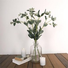 [드웰링컴퍼니] 유포로비아 조화 그린 소재가지 80cm, 그린가지80cm (28891500)