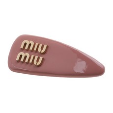 [미우미우] [명품] 여성 페이턴트 레더 헤어 클립 5IF092 069 F0D61 5IF092 069 F0D61