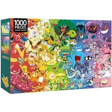 포켓몬스터 직소퍼즐 1000조각 : 컬러풀 포켓몬, 예림당