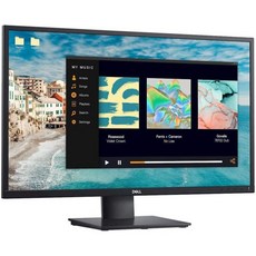 Dell E2720HS 27인치 LCD 눈부심 모니터 - 1920 x 1080 풀 HD 디스플레이 60Hz 재생률 VGA 및 HDMI 입력 커넥터 LED 백라이트 기술 평면 내 스