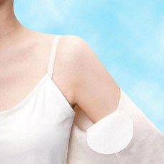 GF 겨드랑이 땀 흡수 패드, 2.꽃모양10매, 1개