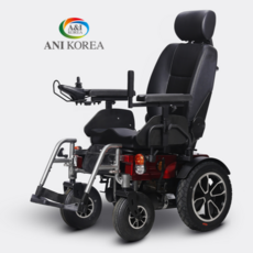국산 케어라인 나래 210 의료용 전동 휠체어 장애인 보조기기 노인전동차 노인휠체어, 티타늄 실버, 1개