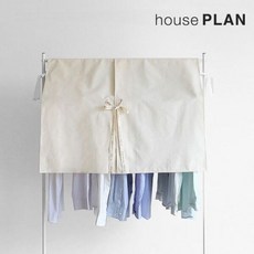 [오너클랜] 길이조절 코튼 행거커버 S ( 90x70cm), 1개입, 옵션:그레이