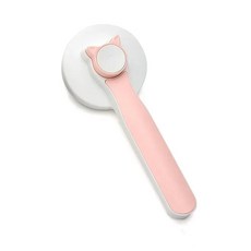 반려동물 고양이 브러시 빗 원 키 제모 청소 매직 마사지 그루밍, 1개, 2.pink