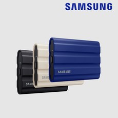 삼성전자 외장SSD T7 Shield Portable 1TB 1테라 USB3.2 Type-C IP65등급 충격보호 휴대용 외장하드 대리점정품, (주)가람이노베이션, 삼성 정품 T7 실드 Portable 1TB 블랙