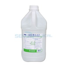 그린제약 과산화수소수 4L 의약외품 상처소독, 1개