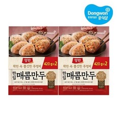 동원 [동원냉장냉동] 개성 한입 매콤만두 420g x4봉, 기본상품, 4개